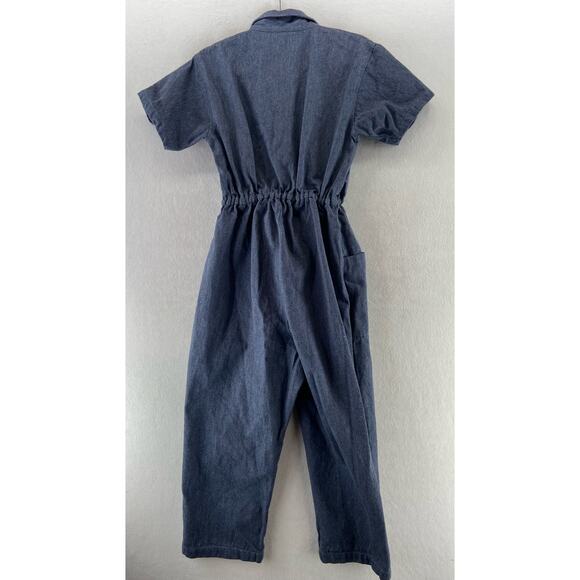 Noble Utility Jumpsuit Size Medium Blue Denim - Picture 6 of 6